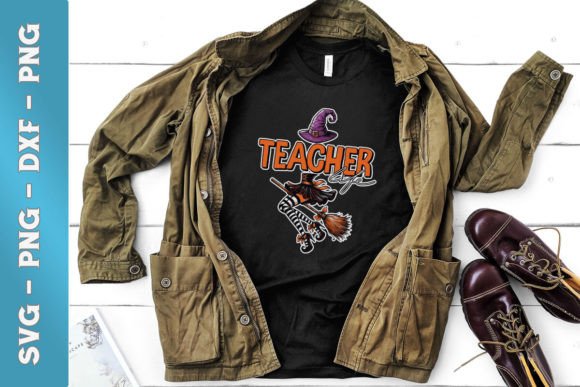 Halloween Teacher Life Witch SVG