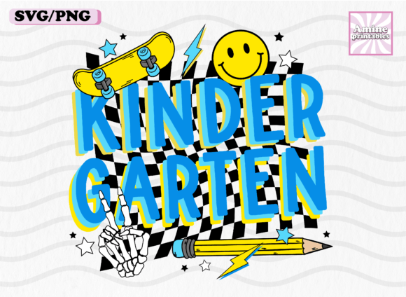 Kindergarten Retro School Boy Pencil SVG: Graphics for Crafts