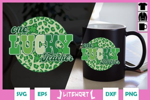 Leopard Lucky Teacher St. Patrick's SVG