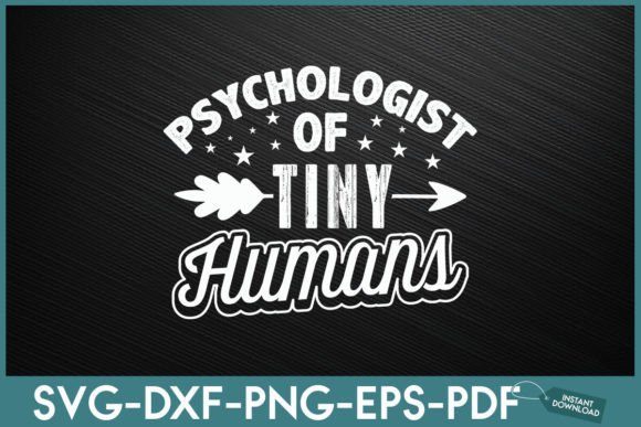 Psychologist of Tiny Humans School: A Versatile SVG Graphic for Crafts