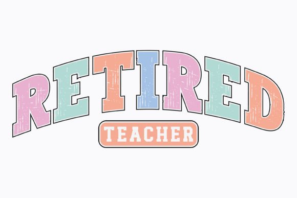 Retired Teacher PNG, SVG Review