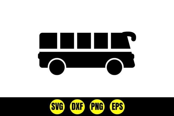 School Bus Silhouette Svg Graphics and Crafts