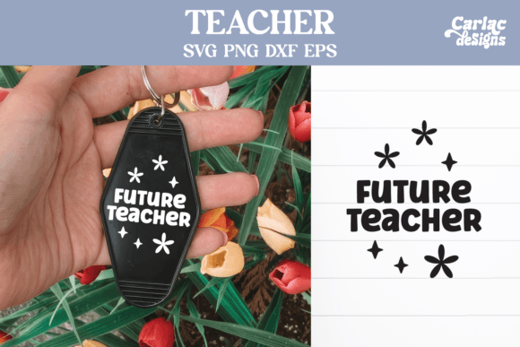 Teacher Motel Keychain SVG: Graphics and Crafts for Branding