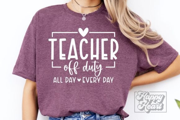 Teacher Off Duty SVG PNG - Summer Break